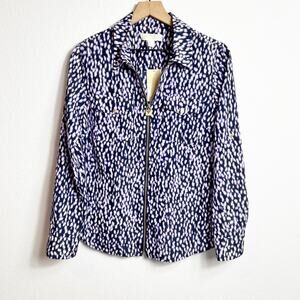 MICHAEL MICHAEL KORS WOMEN LONG SLEEVE BLOUSE SIZE LARGE BRAND NEW